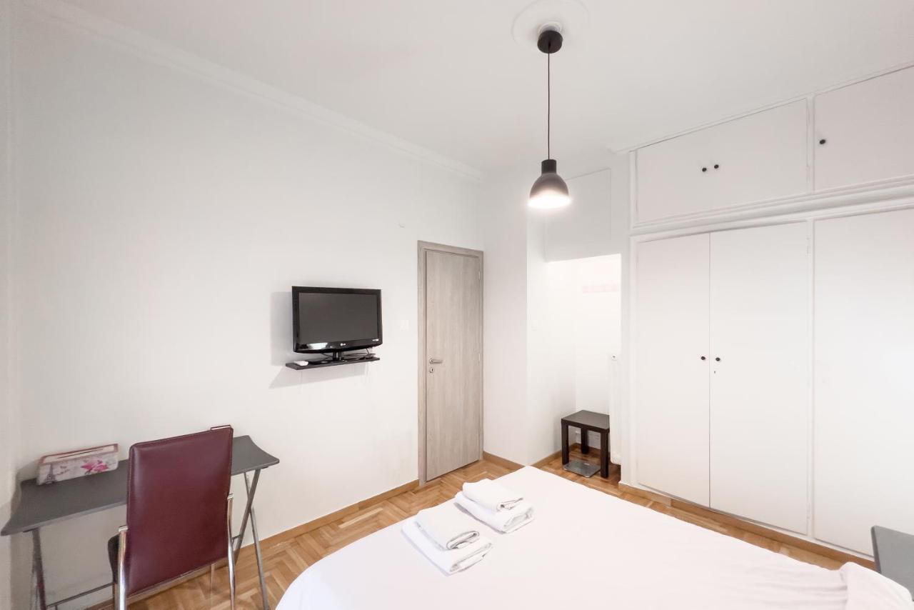 Cozy Cityscape Apartment In Athena Bagian luar foto